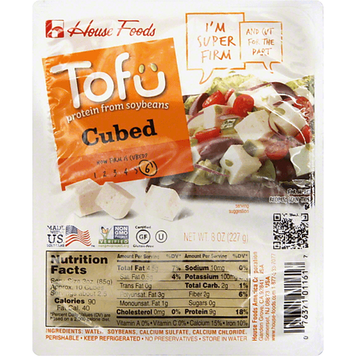 slide 1 of 1, Hillshire Farm Cube Tofu Su Firm, 8 oz