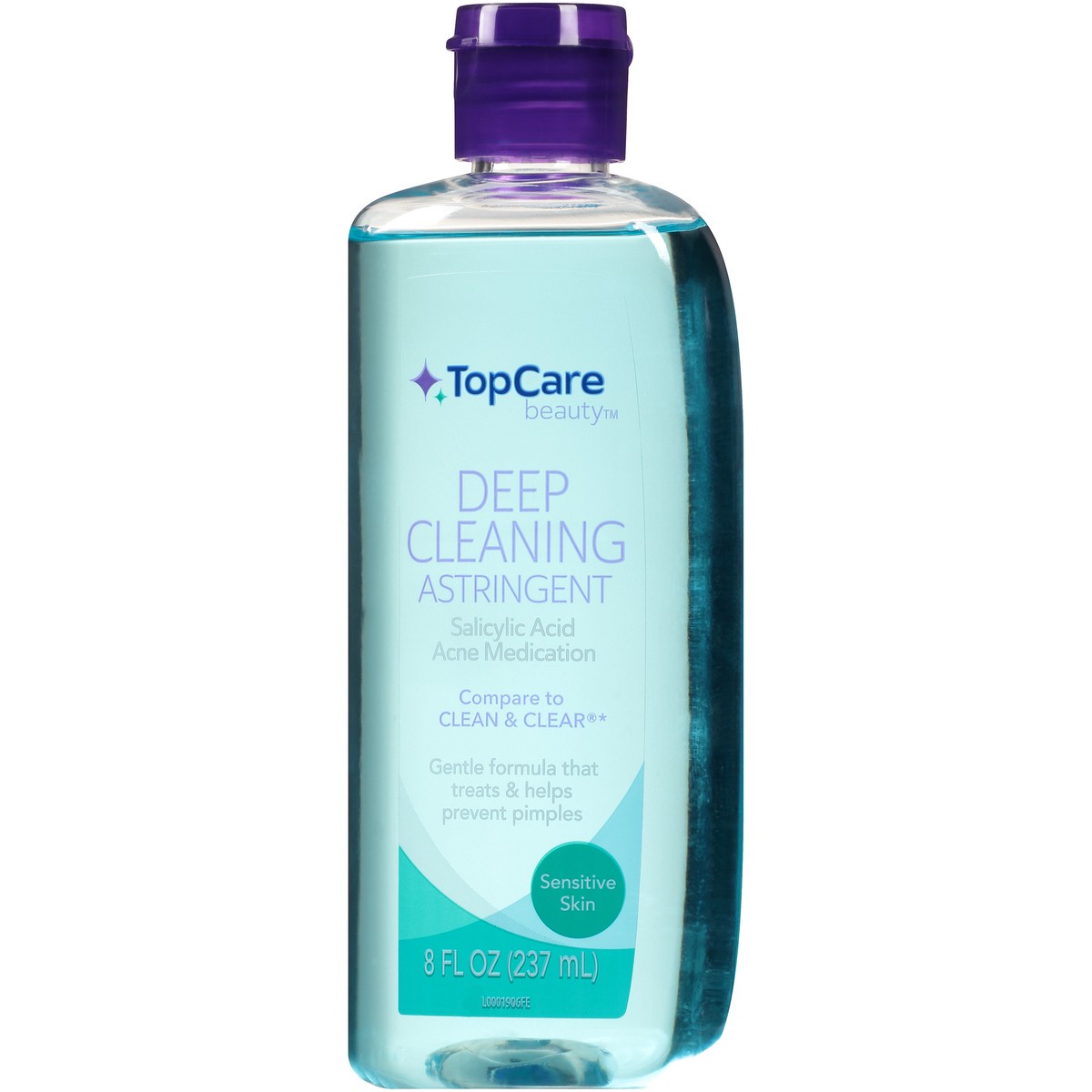 slide 3 of 9, TopCare Deep Cleaning Astringent Salicylic Acid Acne Medication, 8 fl oz