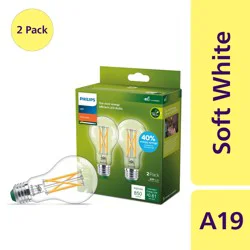 Philips 5-Watt (60 Watt) A19 Led Light Bulbs - Soft White