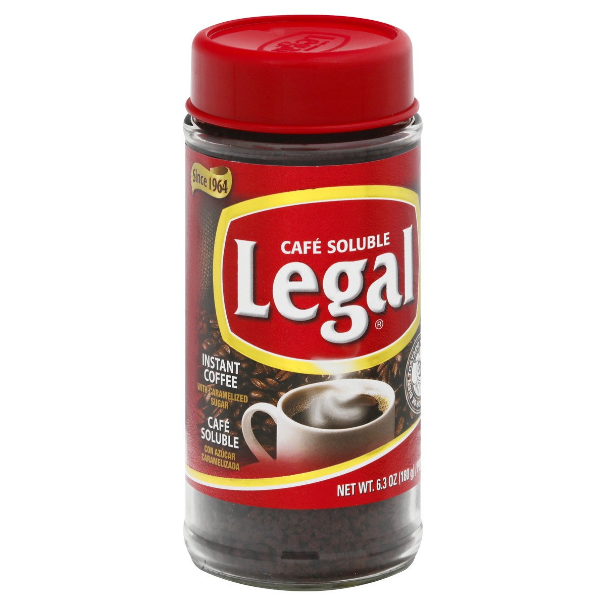 slide 2 of 9, Legal with Caramelized Sugar Instant Coffee - 6.3 oz, 7 oz