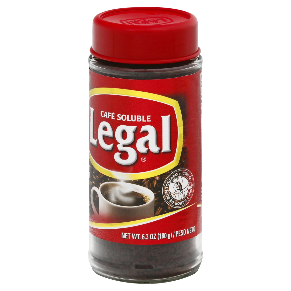 slide 3 of 9, Legal with Caramelized Sugar Instant Coffee 6.3 oz, 7 oz
