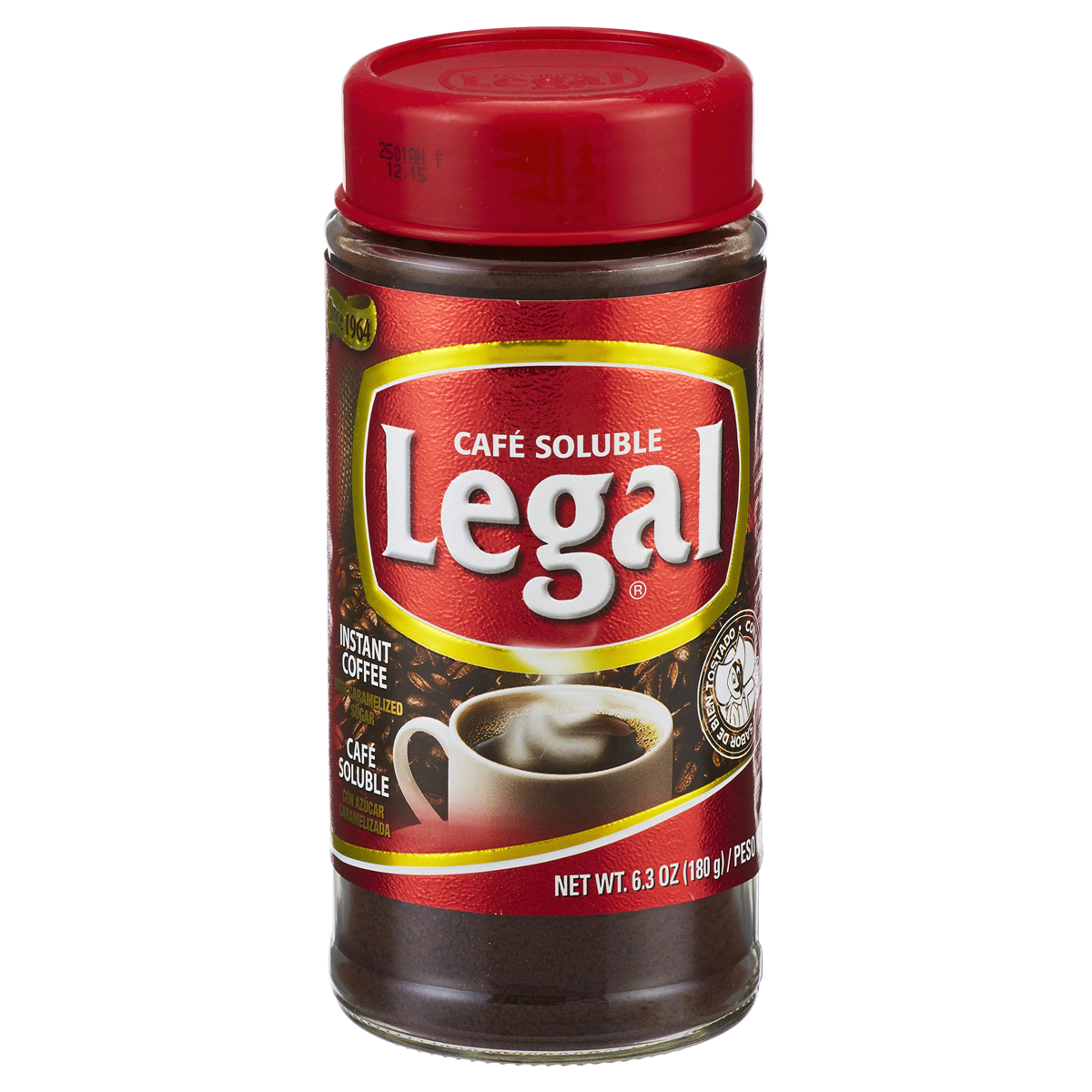 Legal Cafe Soluble Instant Coffee 6.3 oz