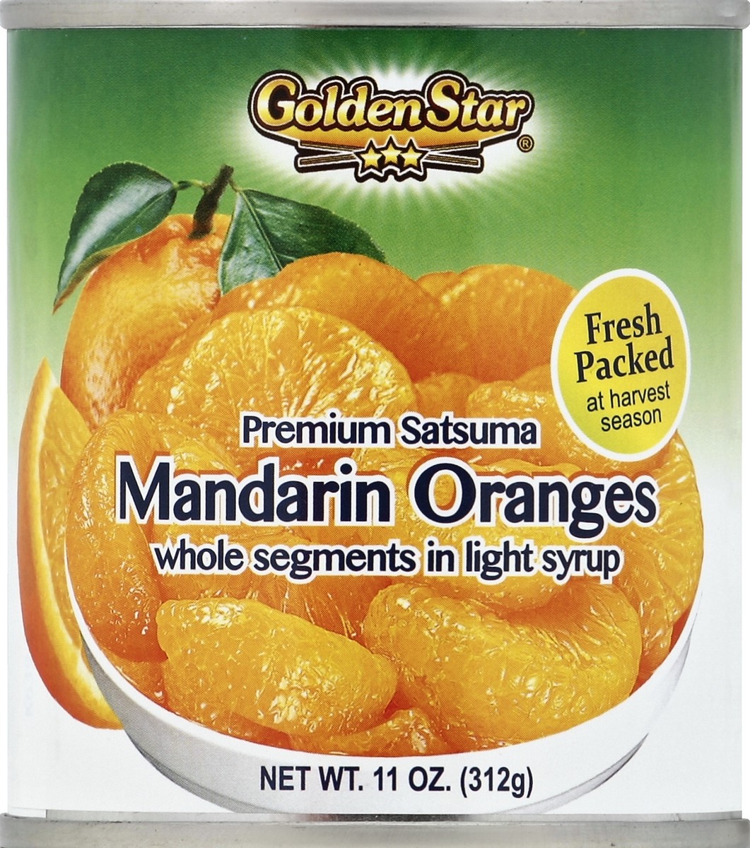 slide 2 of 2, Golden Star Mandarin Oranges 11 oz, 11 oz