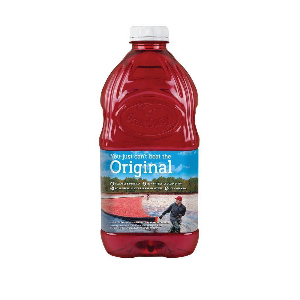 slide 3 of 3, Ocean Spray 64oz Cranberry Juice Cocktail With Calcium, 64 fl oz
