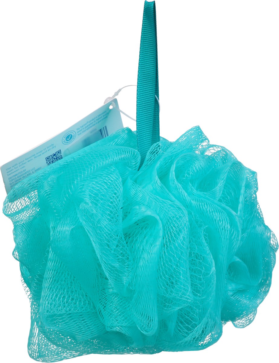 slide 6 of 14, Topcare Sponge Net Aqua, 4 ct