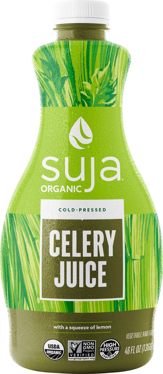 slide 1 of 9, Suja Cold-Pressed Celery Juice, 46 fl oz