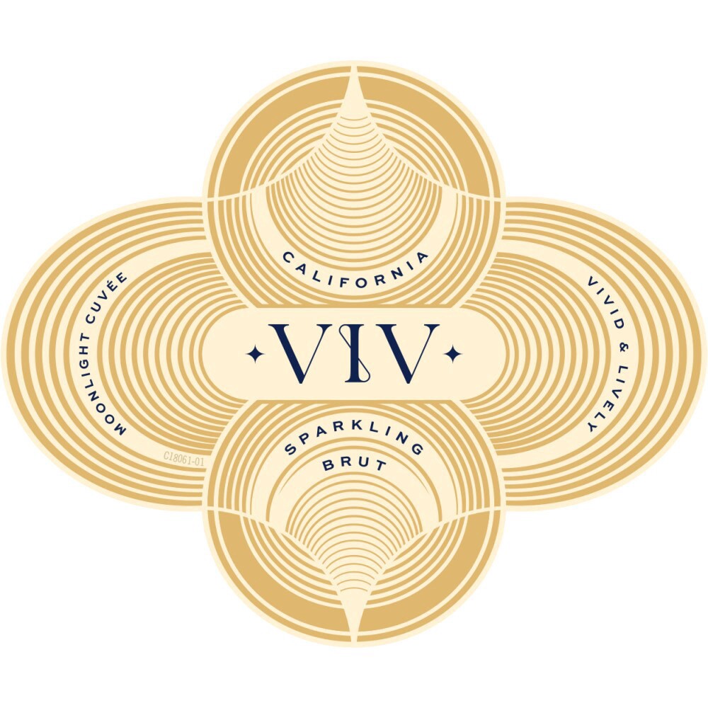 slide 3 of 3, Viv Brut Sparkling California Wine, 750 ml