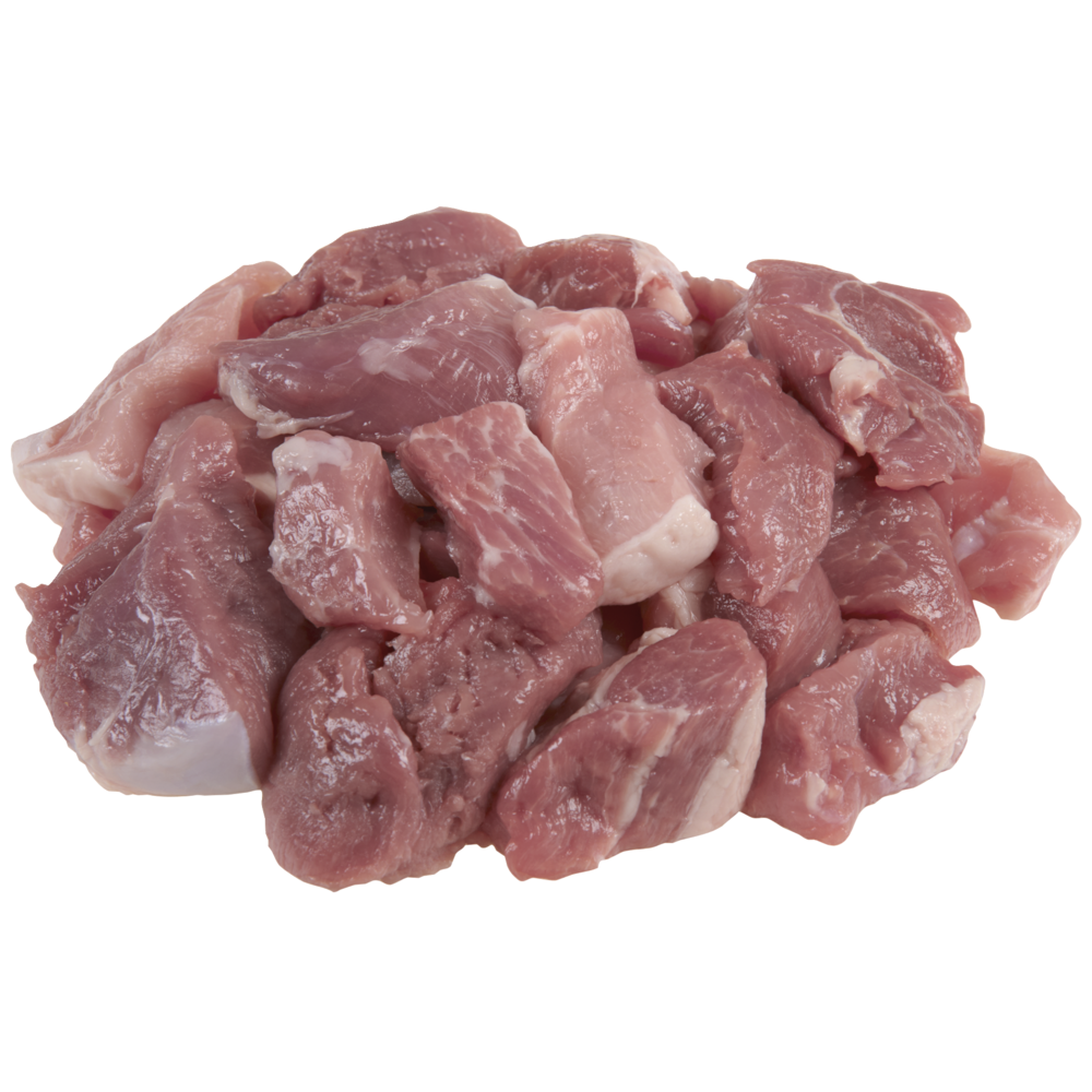 slide 1 of 1, Fresh Boneless Stew Pork, per lb
