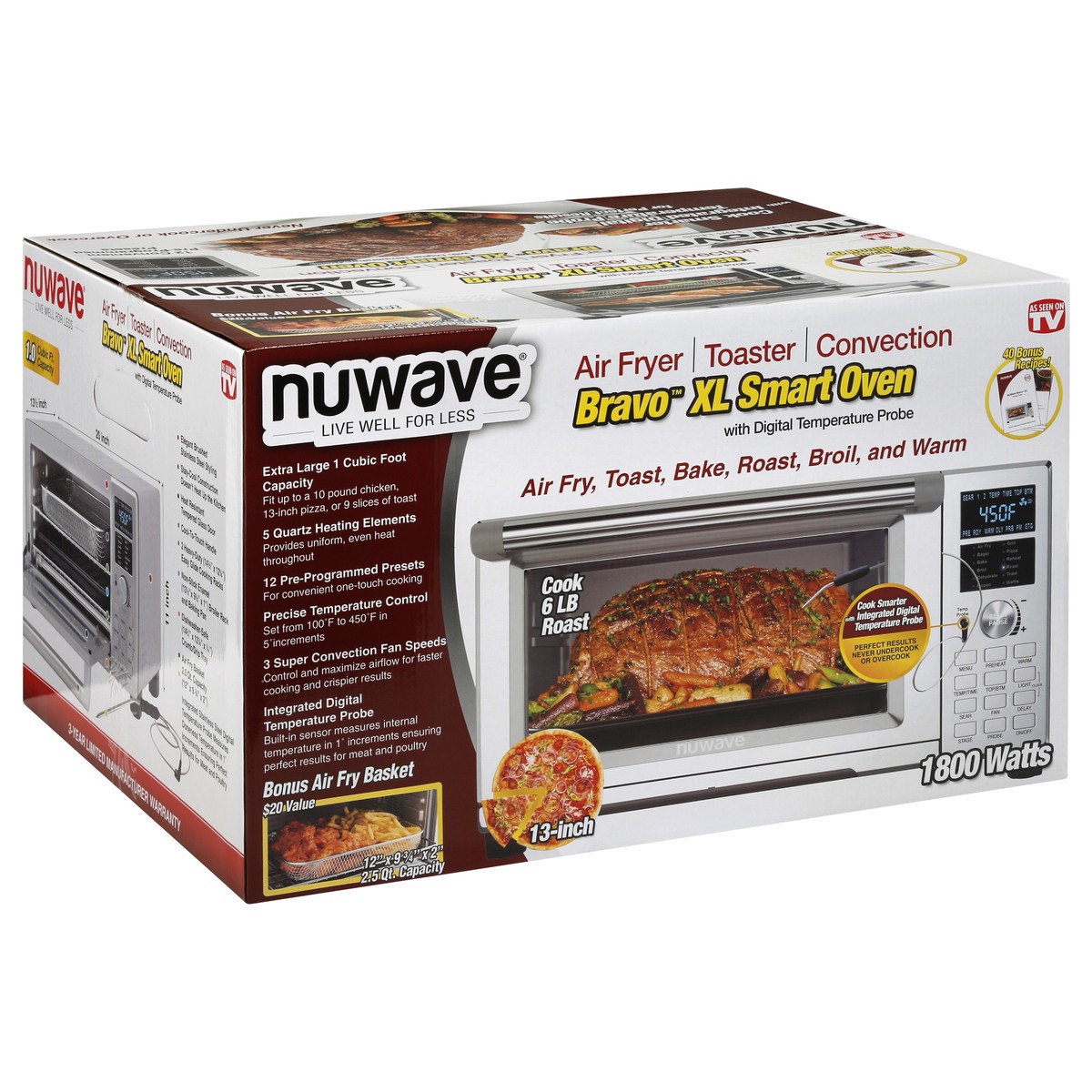 slide 6 of 9, NuWave Smart Oven 1 ea, 1 ct