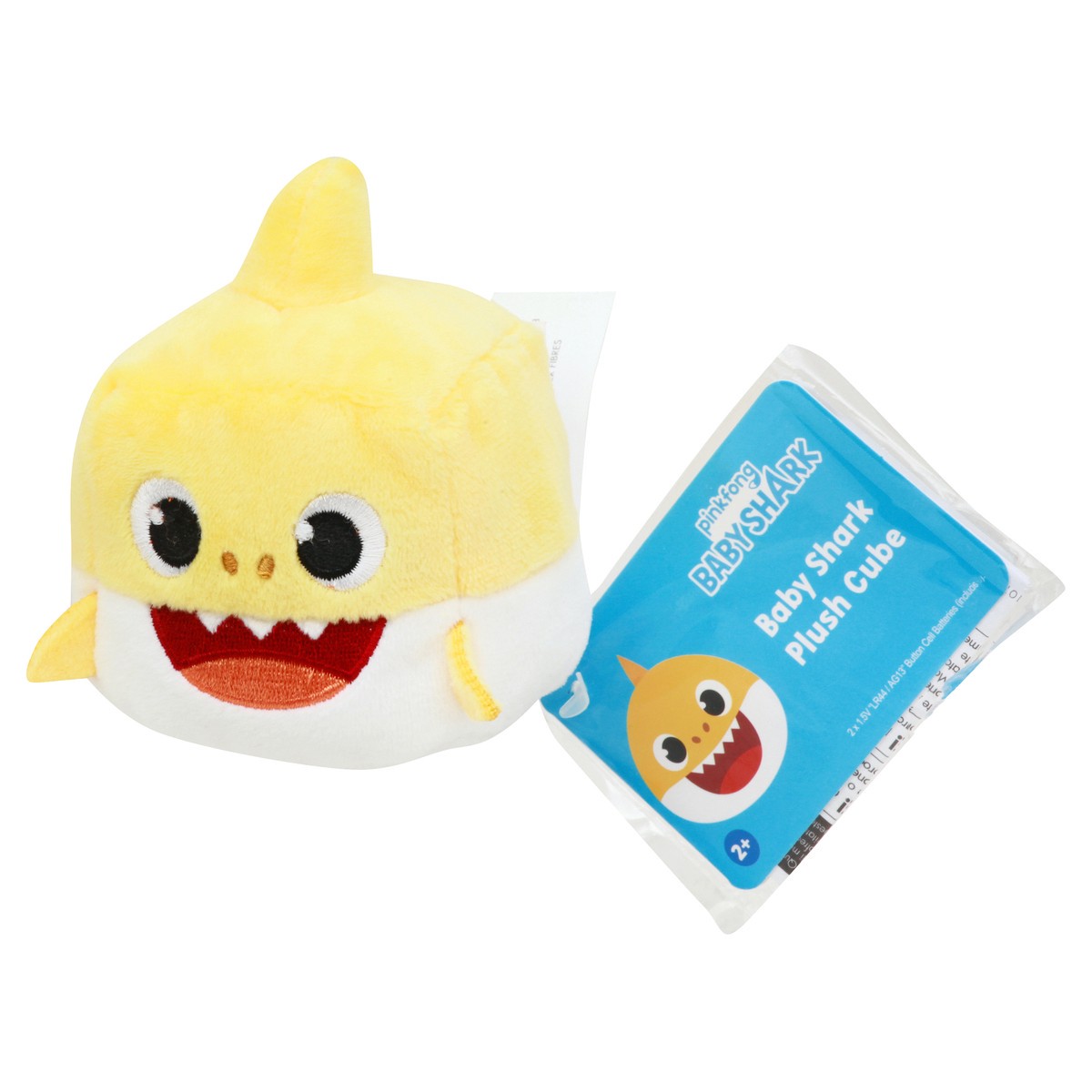 slide 2 of 9, Pinkfong Baby Shark 2+ Plush Cube 1 ea, 1 ct