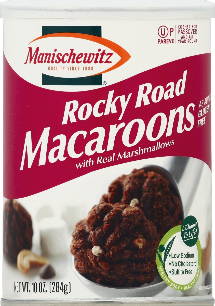 slide 2 of 2, Manischewitz Rocky Road Macaroons 10 oz, 10 oz