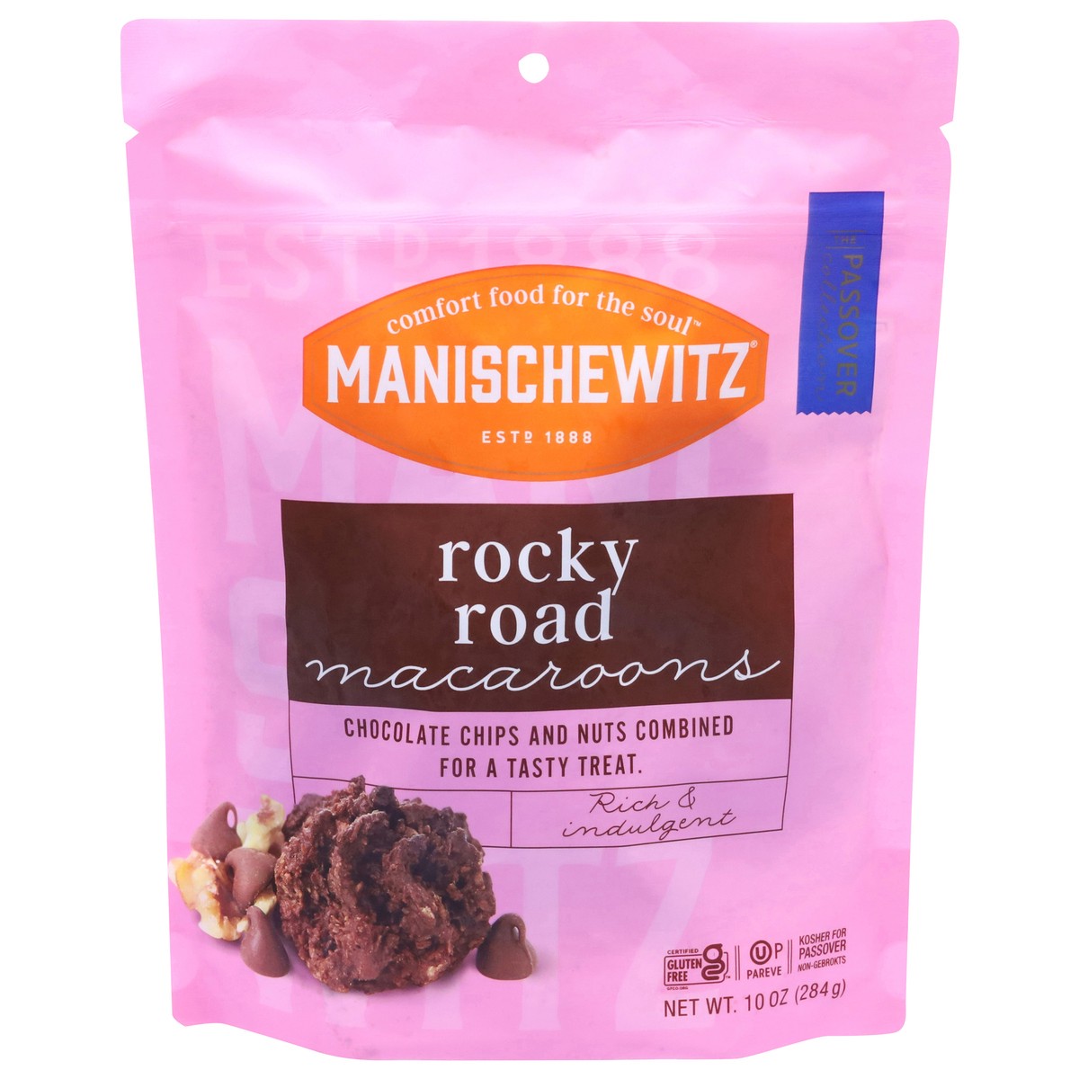 slide 1 of 2, Manischewitz Rocky Road Macaroons 10 oz, 10 oz