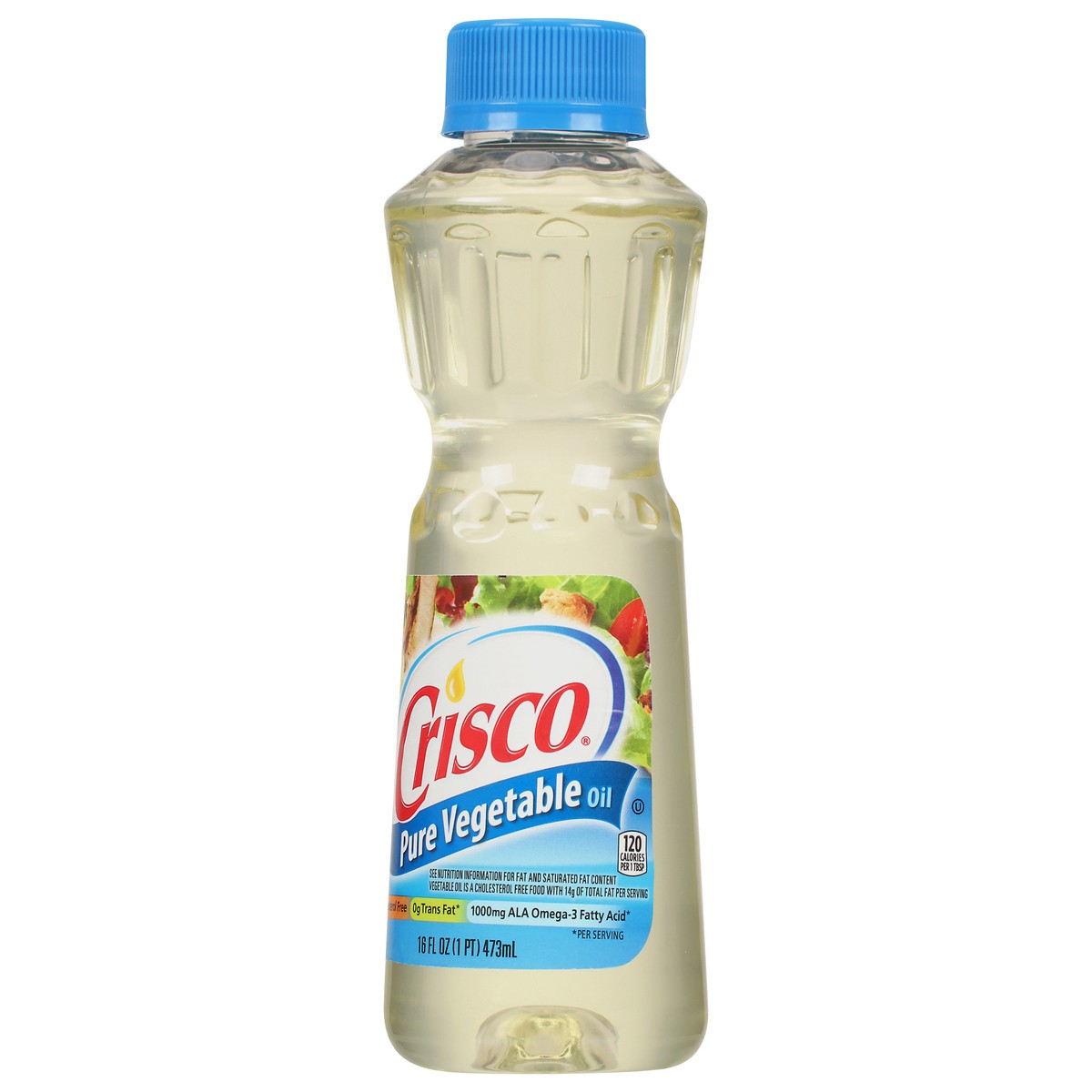 slide 4 of 13, Crisco Pure Vegetable Oil, Gluten-Free, 16 fl oz, 16 fl oz