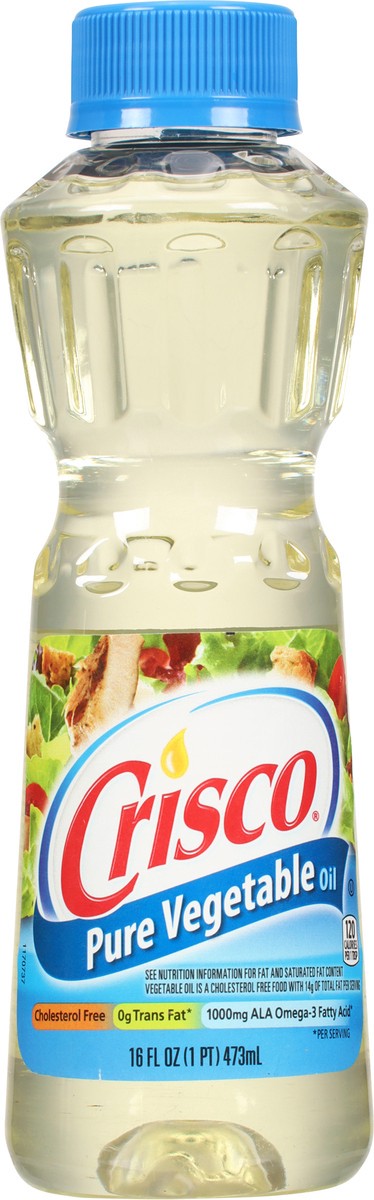 slide 9 of 13, Crisco Pure Vegetable Oil, Gluten-Free, 16 fl oz, 16 fl oz
