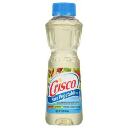Crisco Pure Vegetable Oil, Gluten-Free, 16 fl oz