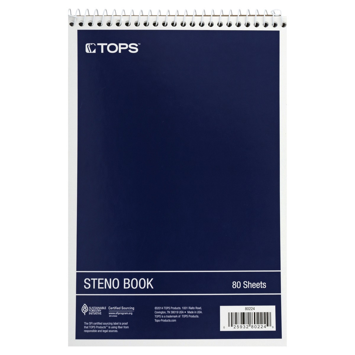 slide 5 of 5, Tops Assorted Colors Steno Books, 1 ct