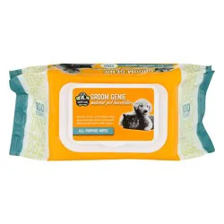 Groom Genie Multipet Pet Wipes 100 Count