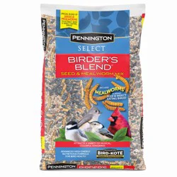 Pennington Birder's Blend Wild Bird Seed Mix with Mealworms 10 lb
