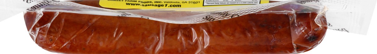slide 8 of 13, Sunset Farm Brand Cracked Pepper Smoked Sausage 16 oz, 16 oz