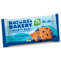 Nature's Bakery Blueberry Hearty Protein Bar, 1 ct