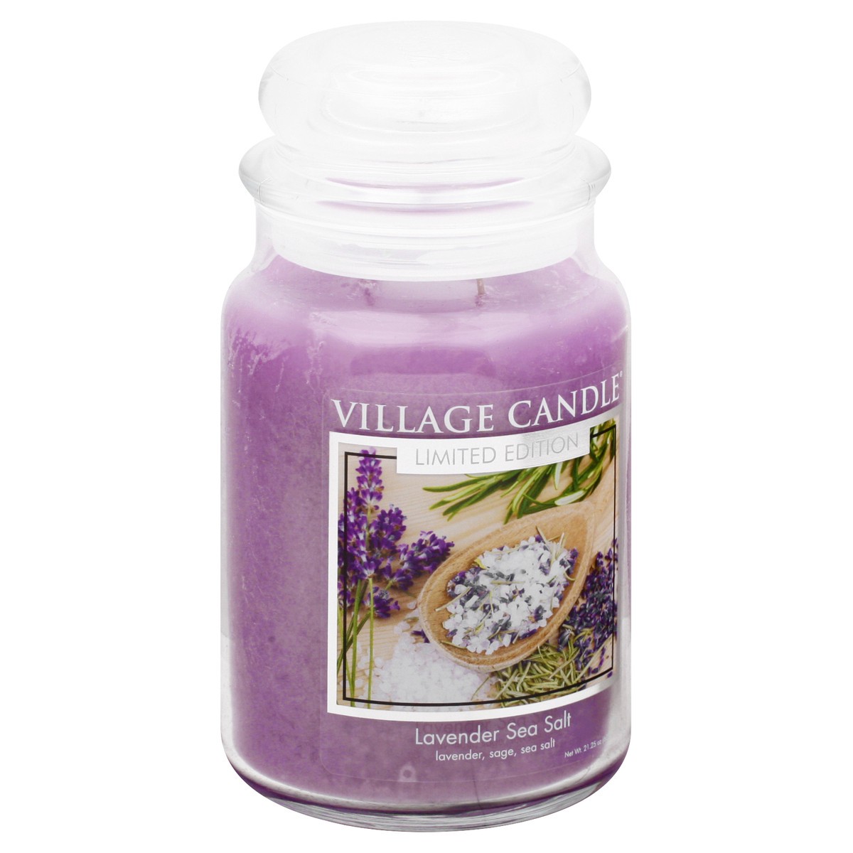 slide 10 of 10, Village Candle Sea Salt Spa Jar Candle, 1 ct