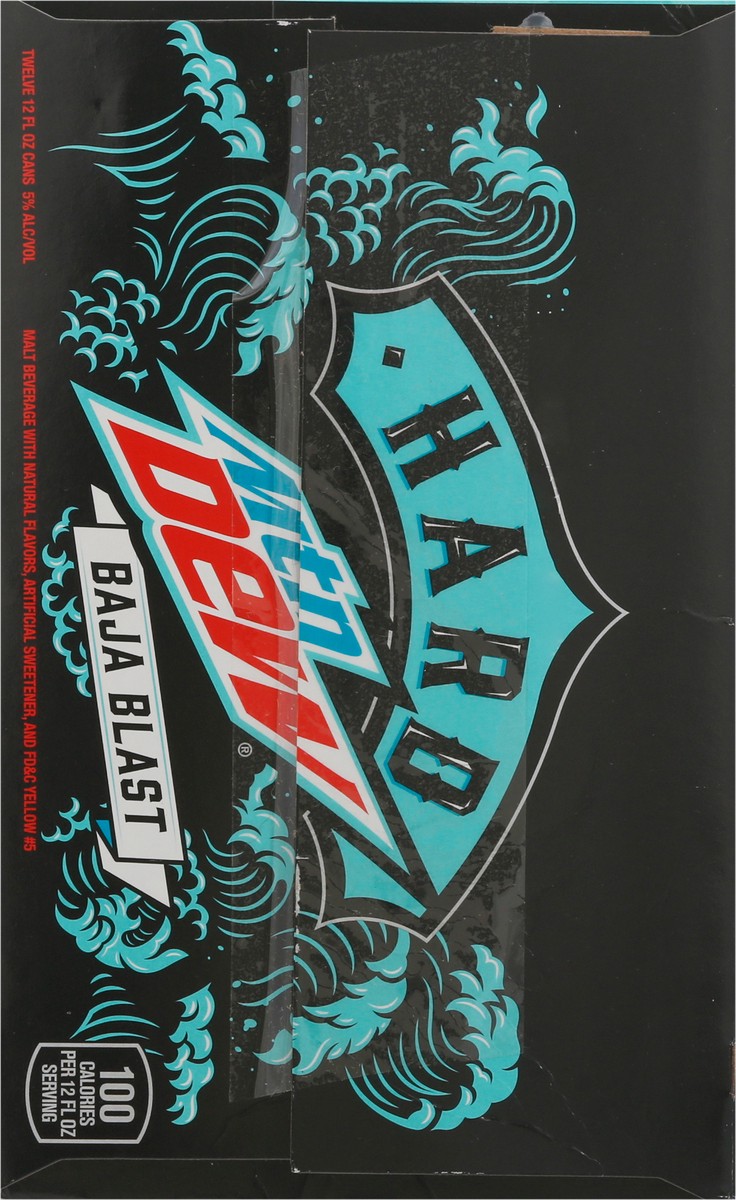 slide 7 of 9, Mountain Dew Hard Alcohol Baja Blast, 144 fl oz