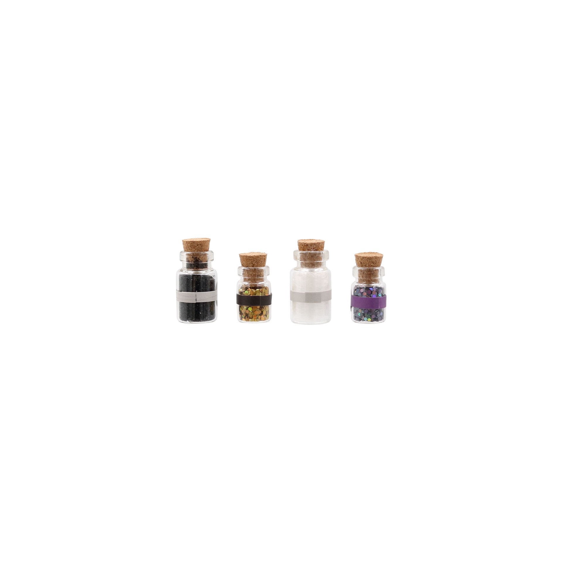 slide 4 of 4, Mini Glitter Potion Bottles, 4ct. By Ashland, 4 ct