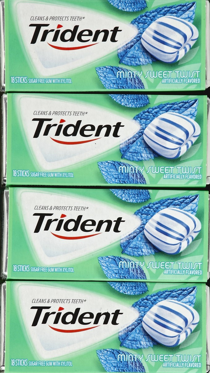 slide 4 of 6, Trident Gum 12 ea, 12 ct