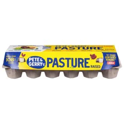 Pete & Gerry's Pasture Raised Large Brown Eggs 12 ct