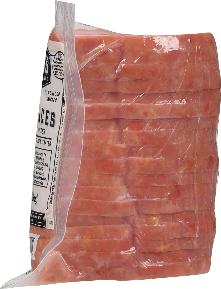 slide 5 of 9, Frick's Hardwood Smoked Biscuit Ham Slices 14 oz, 14 oz