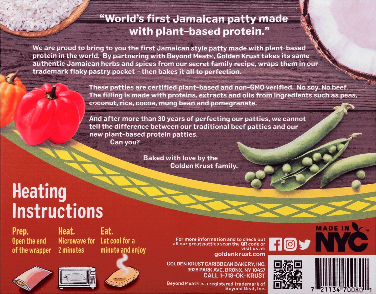 slide 12 of 13, Golden Krust Jamaican Spicy Patties, 5 oz