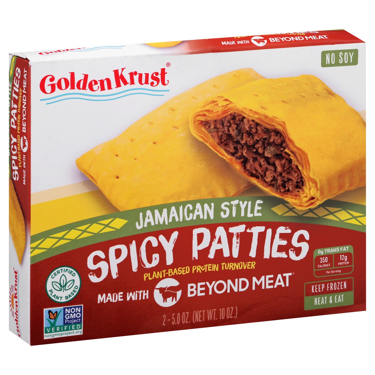 slide 7 of 13, Golden Krust Jamaican Spicy Patties, 5 oz