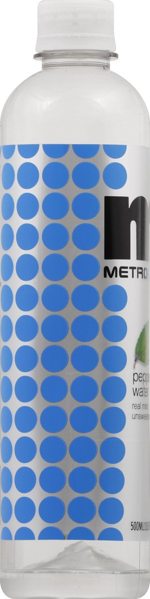 slide 3 of 4, Metromint Peppermint Water, 500 ml