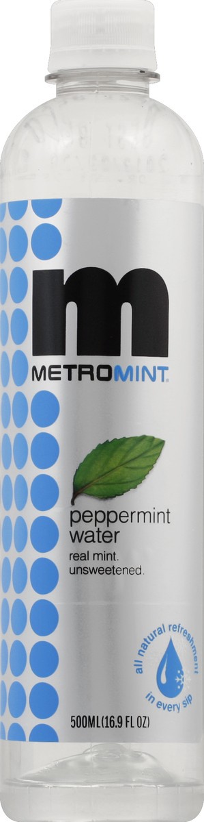 slide 1 of 4, Metromint Peppermint Water - 500 ml, 500 ml