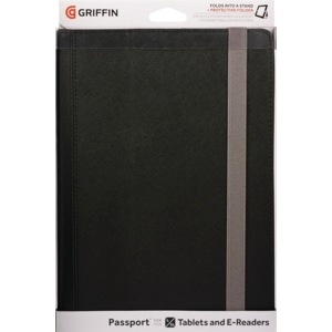 slide 1 of 1, Griffin Bros. Passport Large/Extra Large Folio, Black, 1 ct