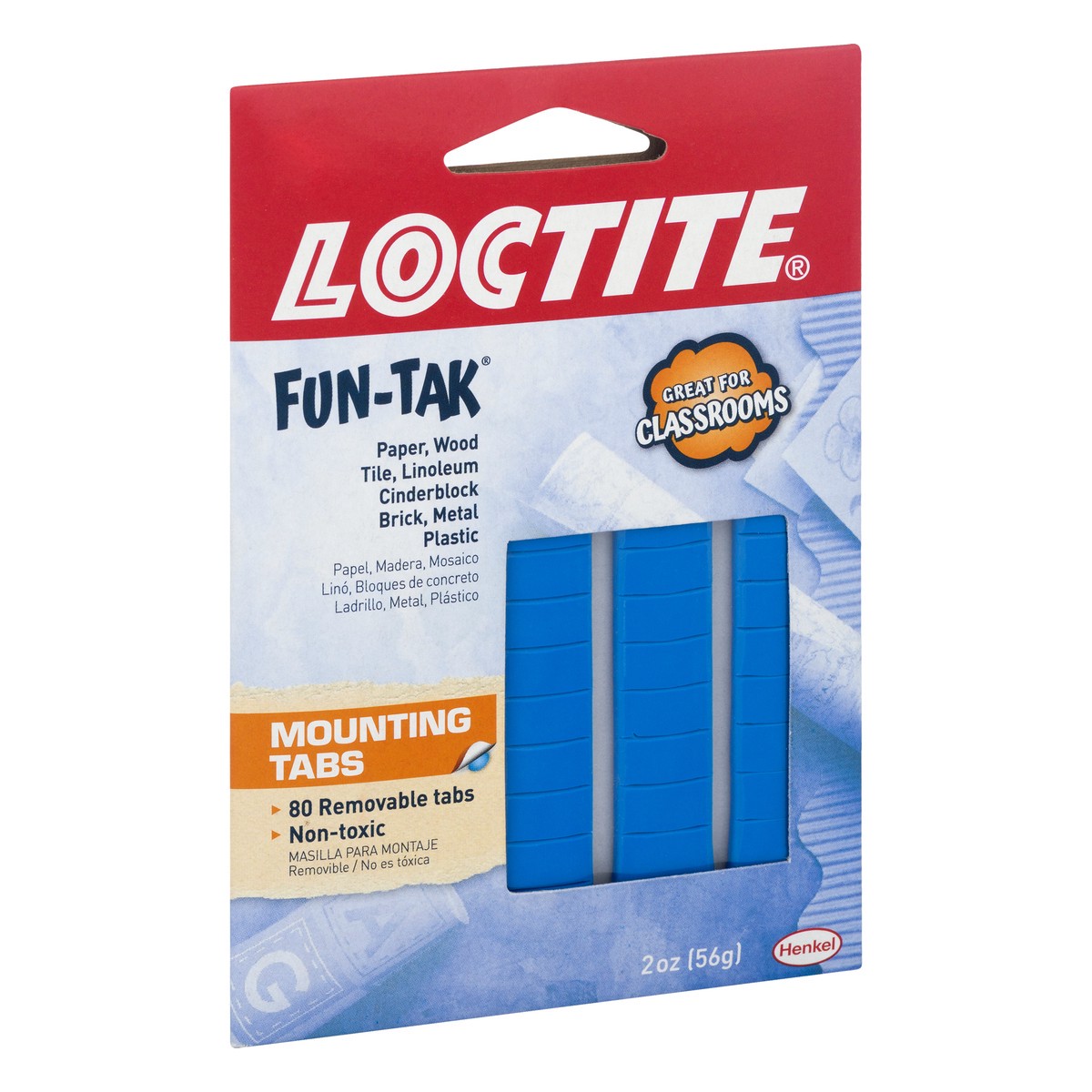 slide 7 of 9, Loctite Removable Mounting Tabs 80 ea, 80 ct