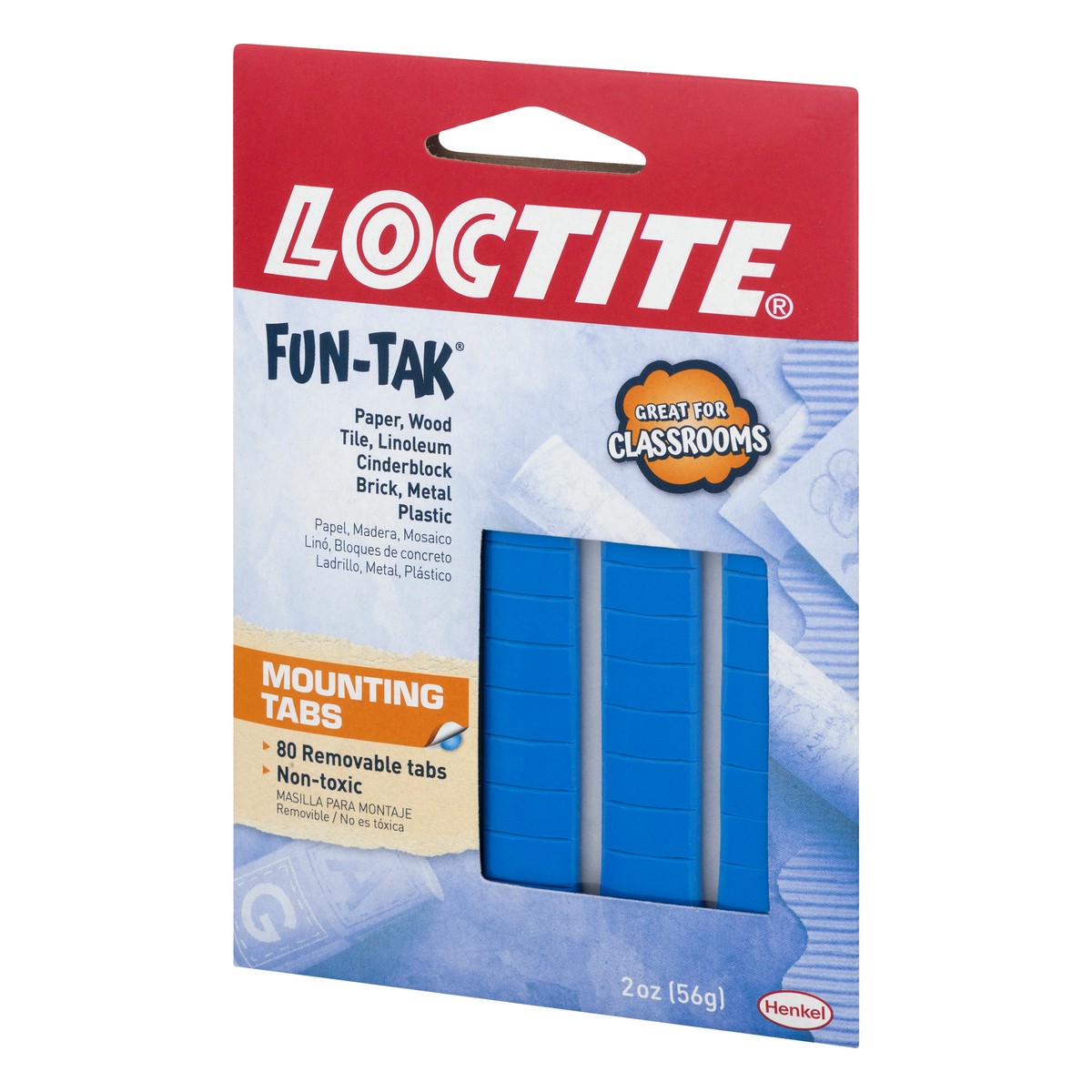 slide 8 of 9, Loctite Removable Mounting Tabs 80 ea, 80 ct