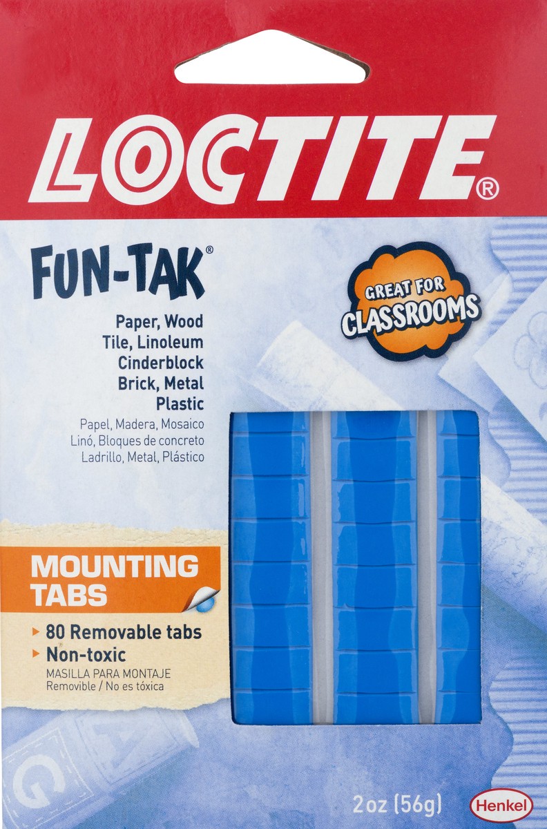 slide 4 of 9, Loctite Removable Mounting Tabs 80 ea, 80 ct