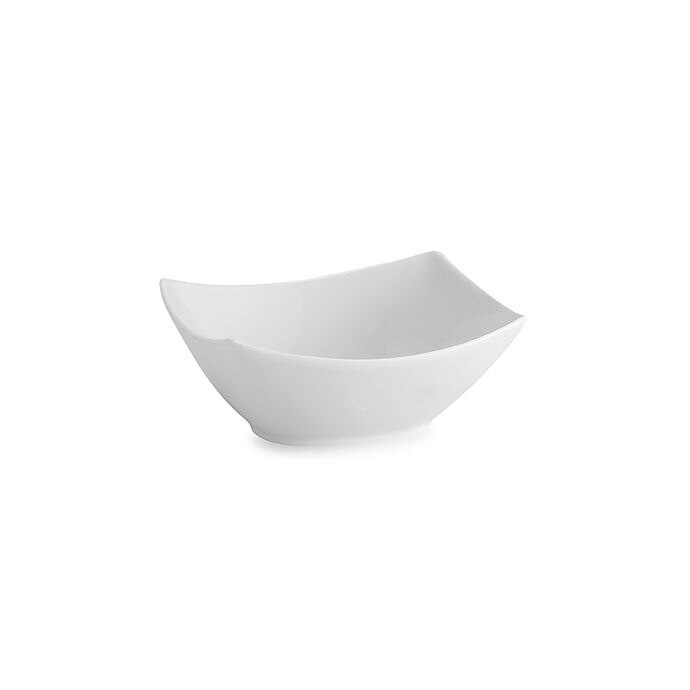 slide 1 of 1, Everyday White by Fitz and Floyd 4-Point Serving Bowl, 7 in