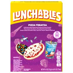 Lunchables Pizza Treatza with Capri Sun Roarin' Waters Fruit Punch Fun Pack, 4.5 oz & 6 fl oz Package