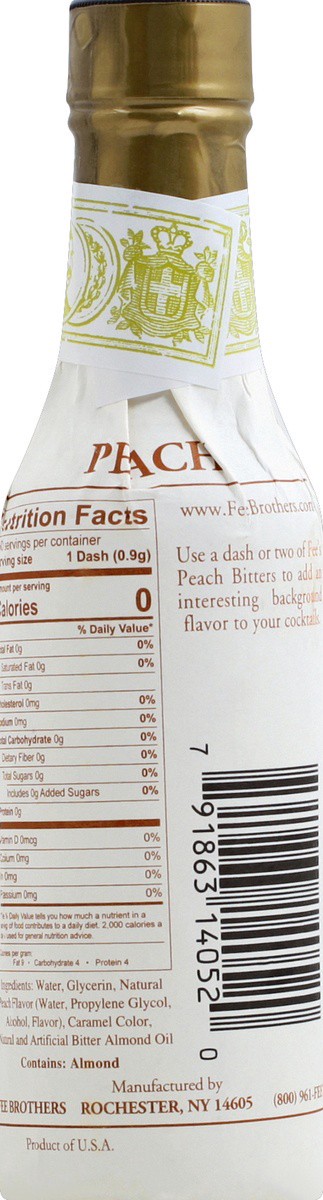 slide 7 of 7, Fee Brothers Peach Bitters- 5 oz, 5 oz