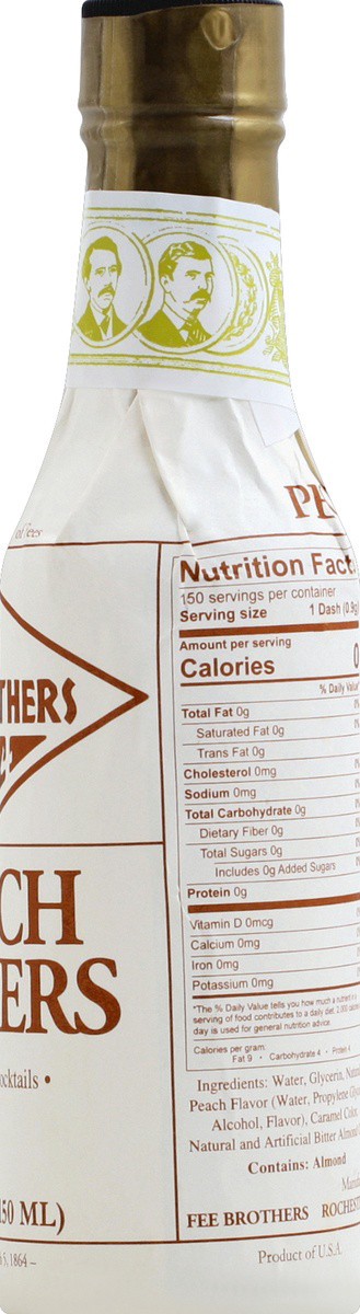 slide 4 of 7, Fee Brothers Peach Bitters- 5 oz, 5 oz