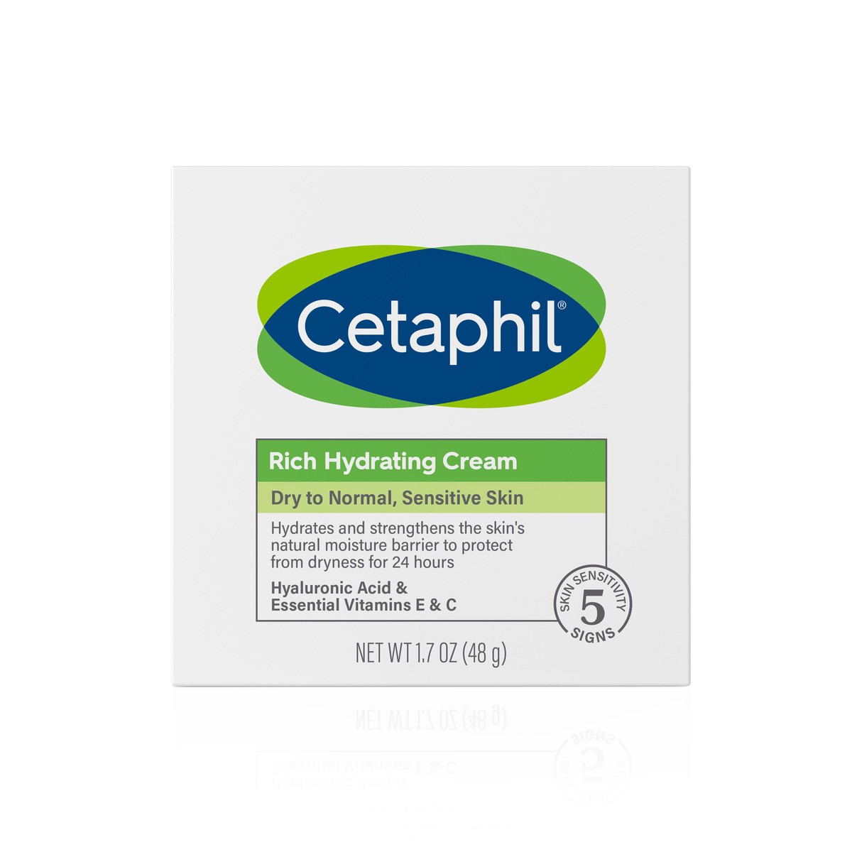 slide 3 of 8, Cetaphil Rich Hydrating Cream, 1.7 oz, 1.7 oz