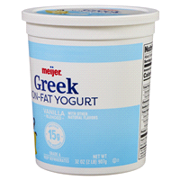 slide 19 of 29, Meijer Greek Nonfat Yogurt, Vanilla, 32 oz