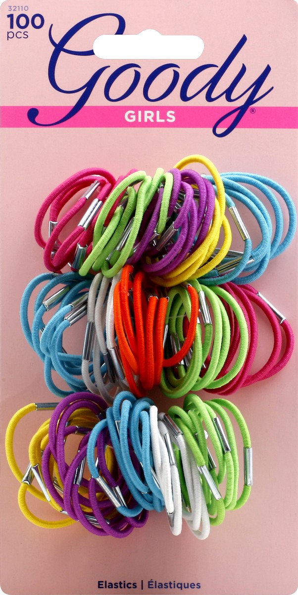 slide 5 of 6, Goody Girls Thin Metal Elastic Headbands, 100 ct