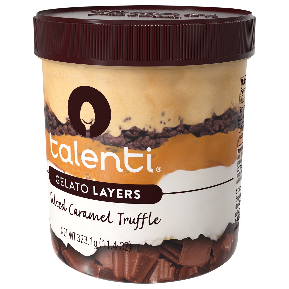slide 3 of 8, Talenti Gelato Layers Salted Caramel Truffle - 11.6oz, 11.6 oz