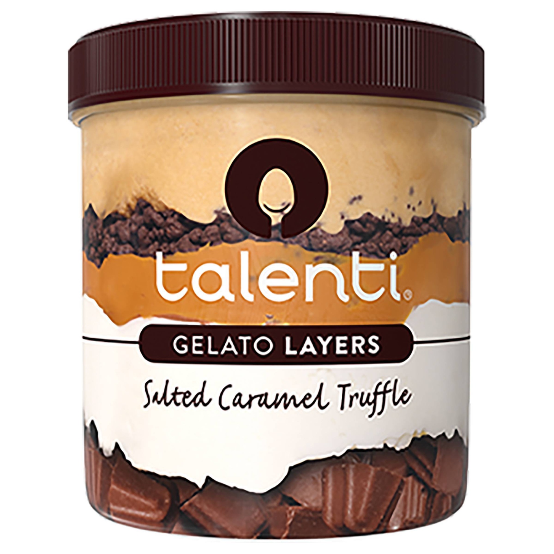 slide 1 of 3, Talenti Salted Caramel Truffle Layers, 10.7 oz