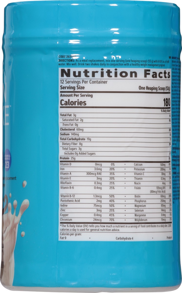 slide 8 of 9, GNC Total Lean French Vanilla Lean Shake 25 22.01 oz, 22.01 oz