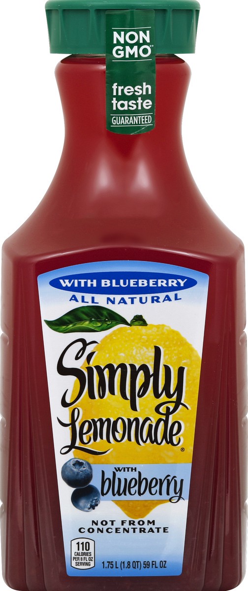 slide 4 of 4, Simply Lemonade With Blueberry - 59 oz, 59 oz