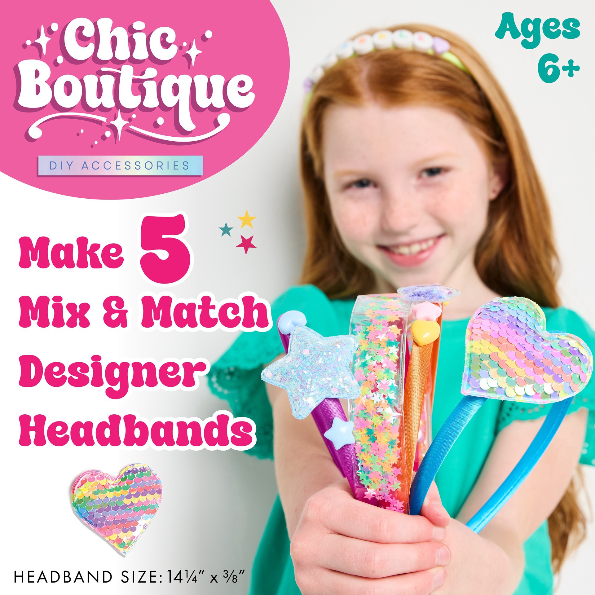 slide 2 of 11, Faber-Castell Creativity For Kids Chic Boutique Headbands, 1 ct